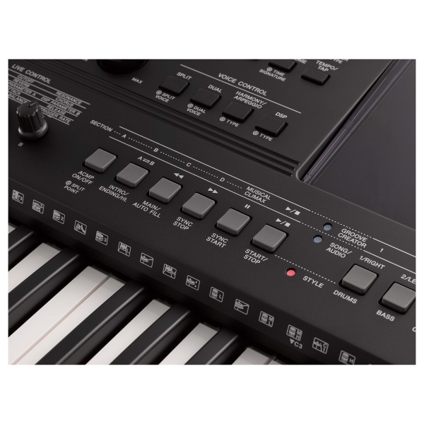 features of yamaha psr e463