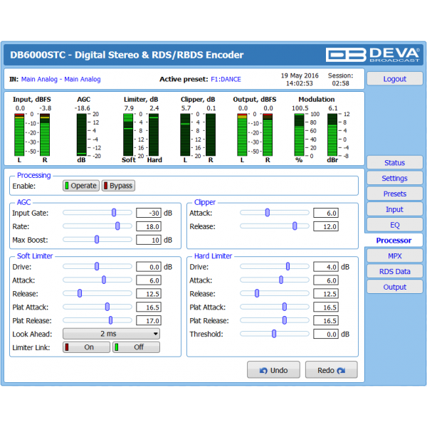 DEVA Broadcast DB6000-STC
